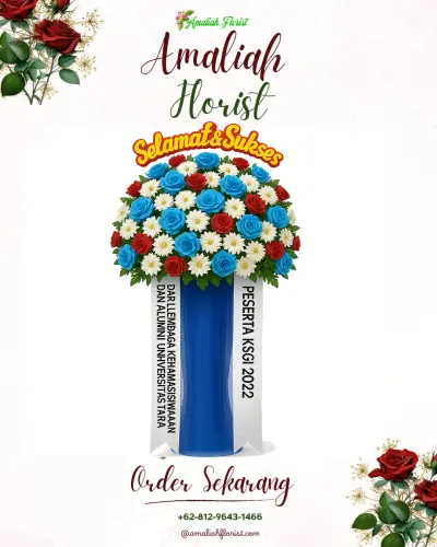 Standing Flower di The Gaia Hotel Bandung